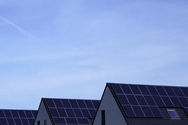 Residential rooftop solar panels